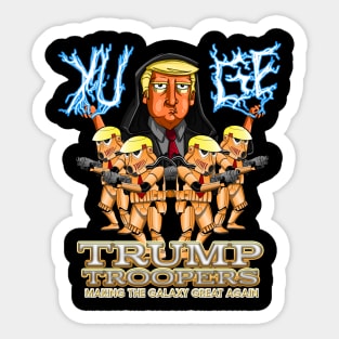 Trump Troopers Sticker